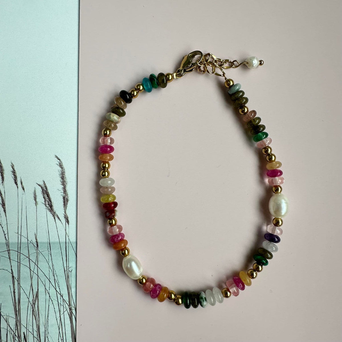 Armbånd Rihanna m. Ferskvandsperler - VIAMAJA.DK