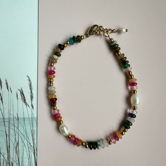 Armbånd Rihanna m. Ferskvandsperler - VIAMAJA.DK