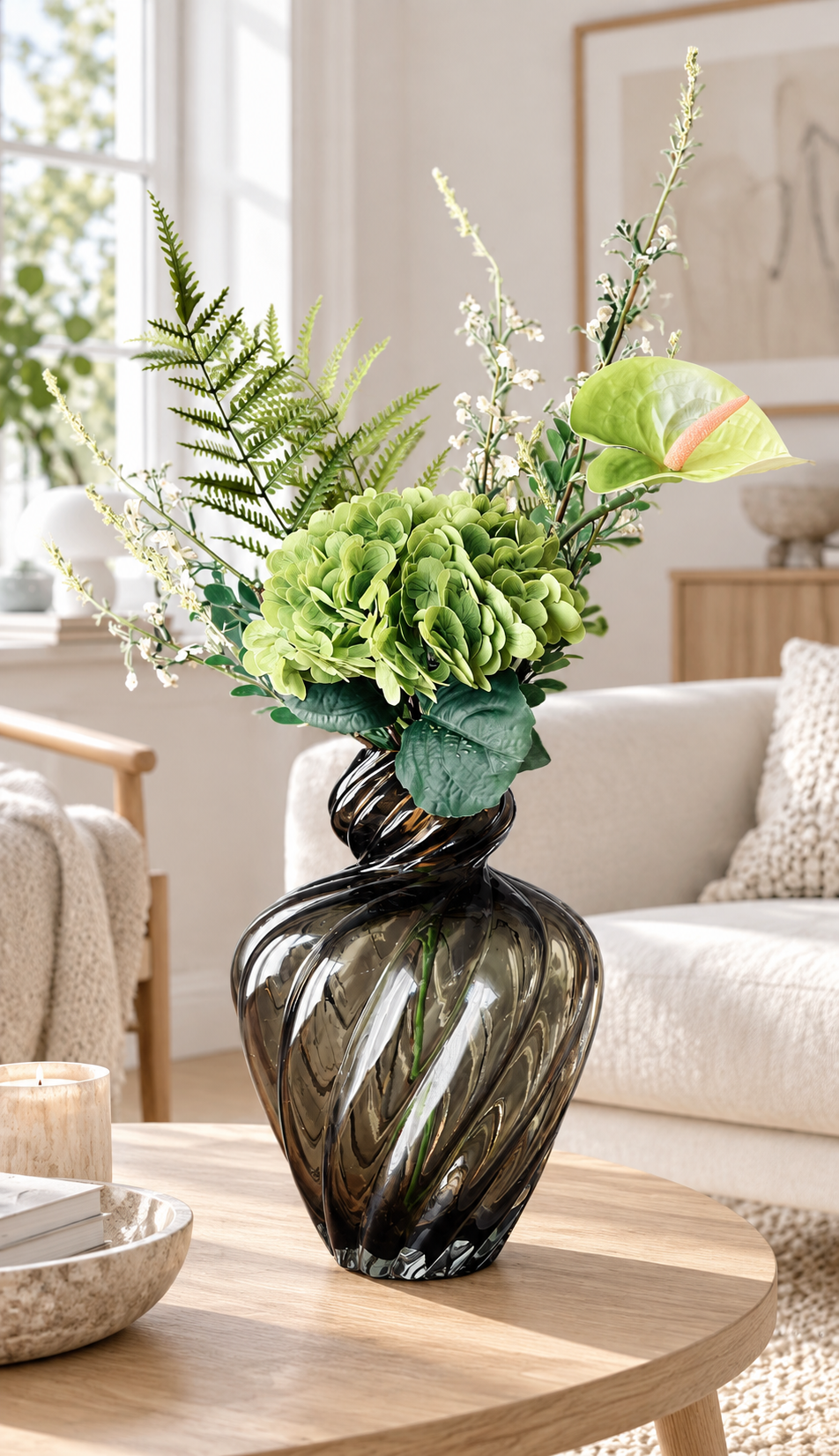 Vase ART mundblæst