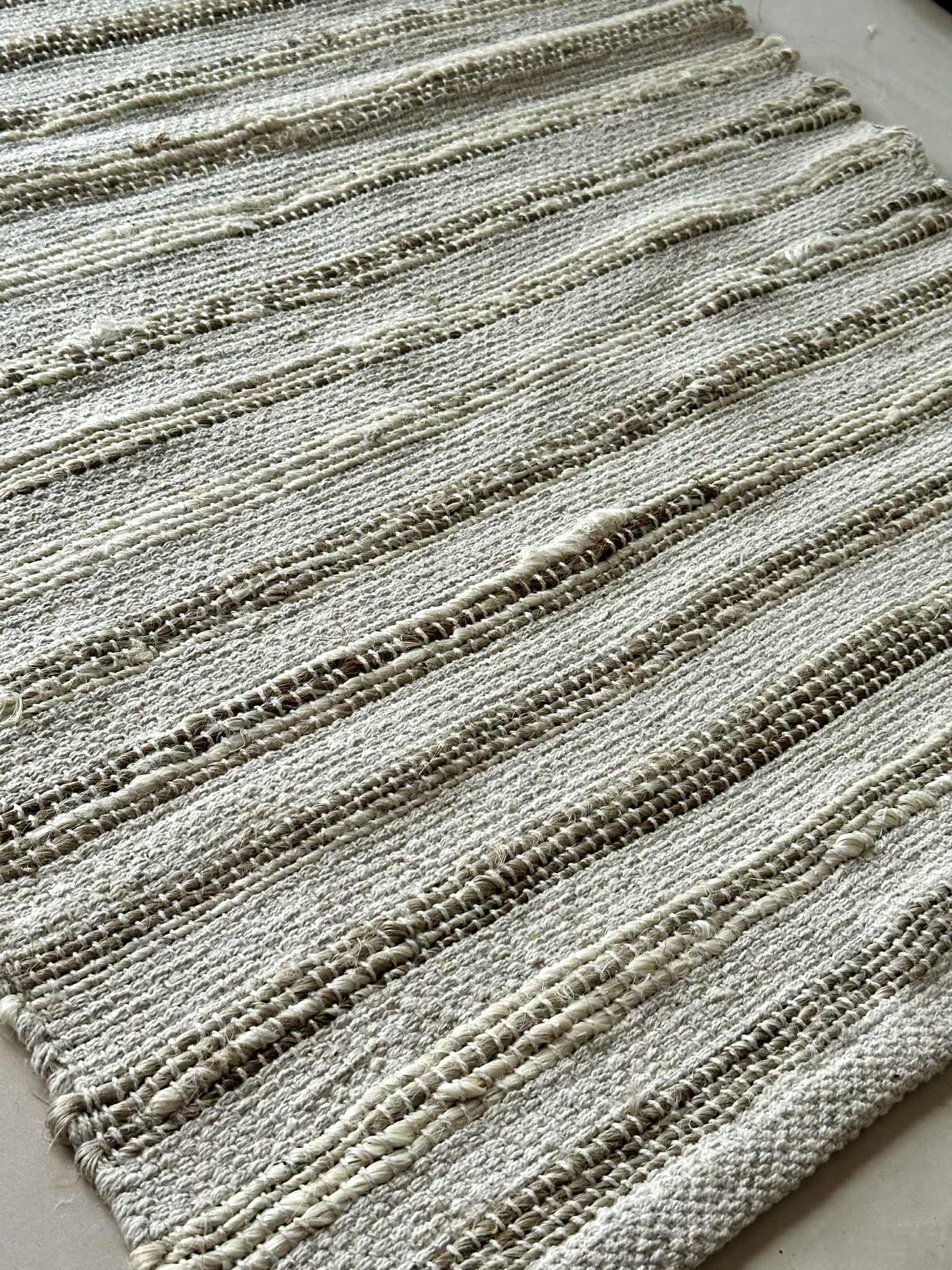 Gulvtæppe Jute cotton - Flere størrelser