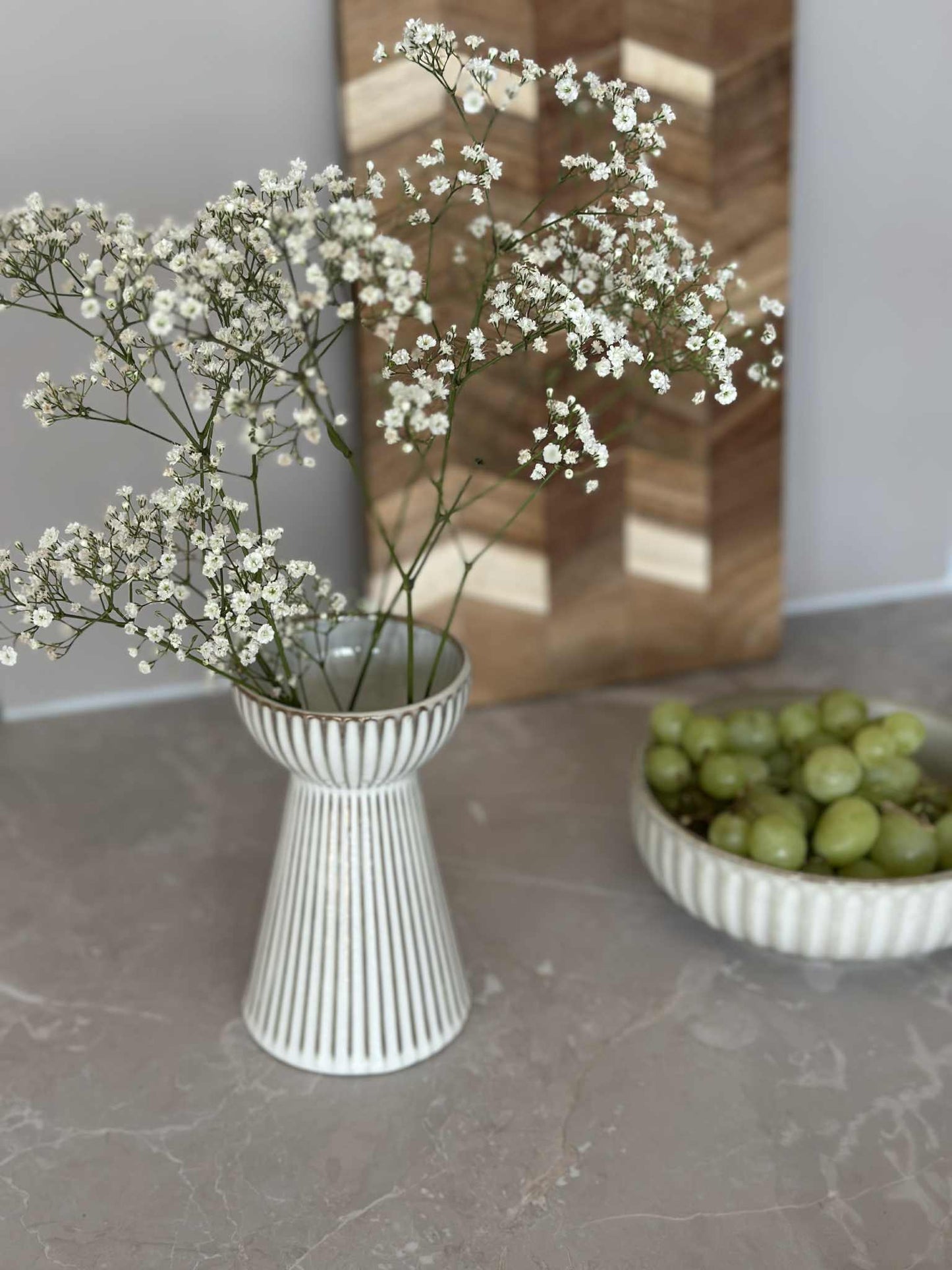 Hyacintvase VIGA - Sand