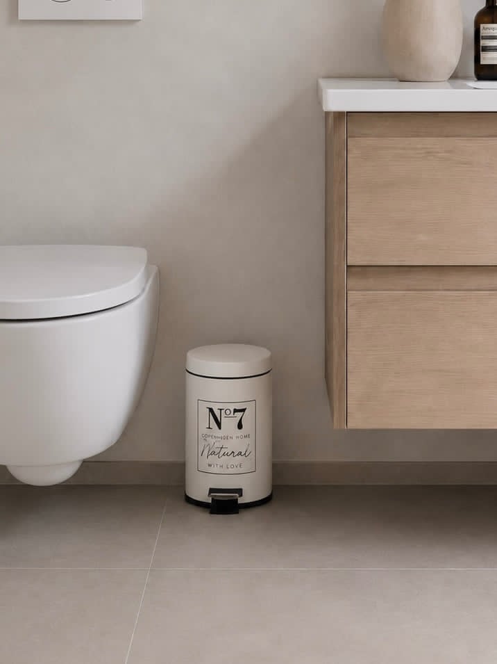 Toiletspand No.7 – Hvid