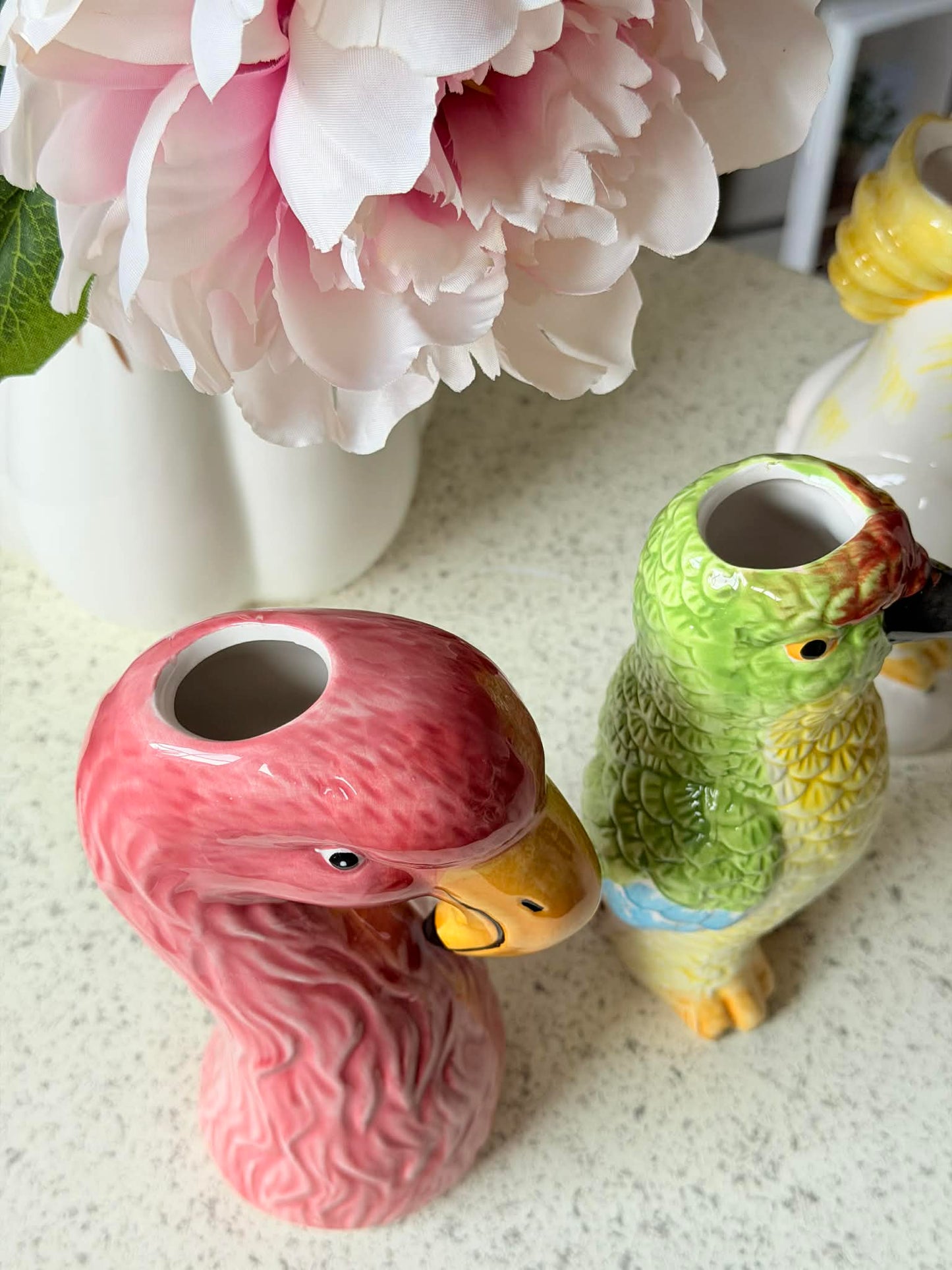 Vase Flamingo