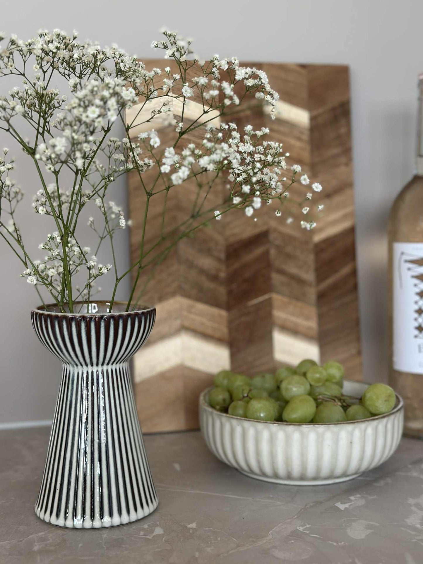 Hyacintvase VIGA - Grå