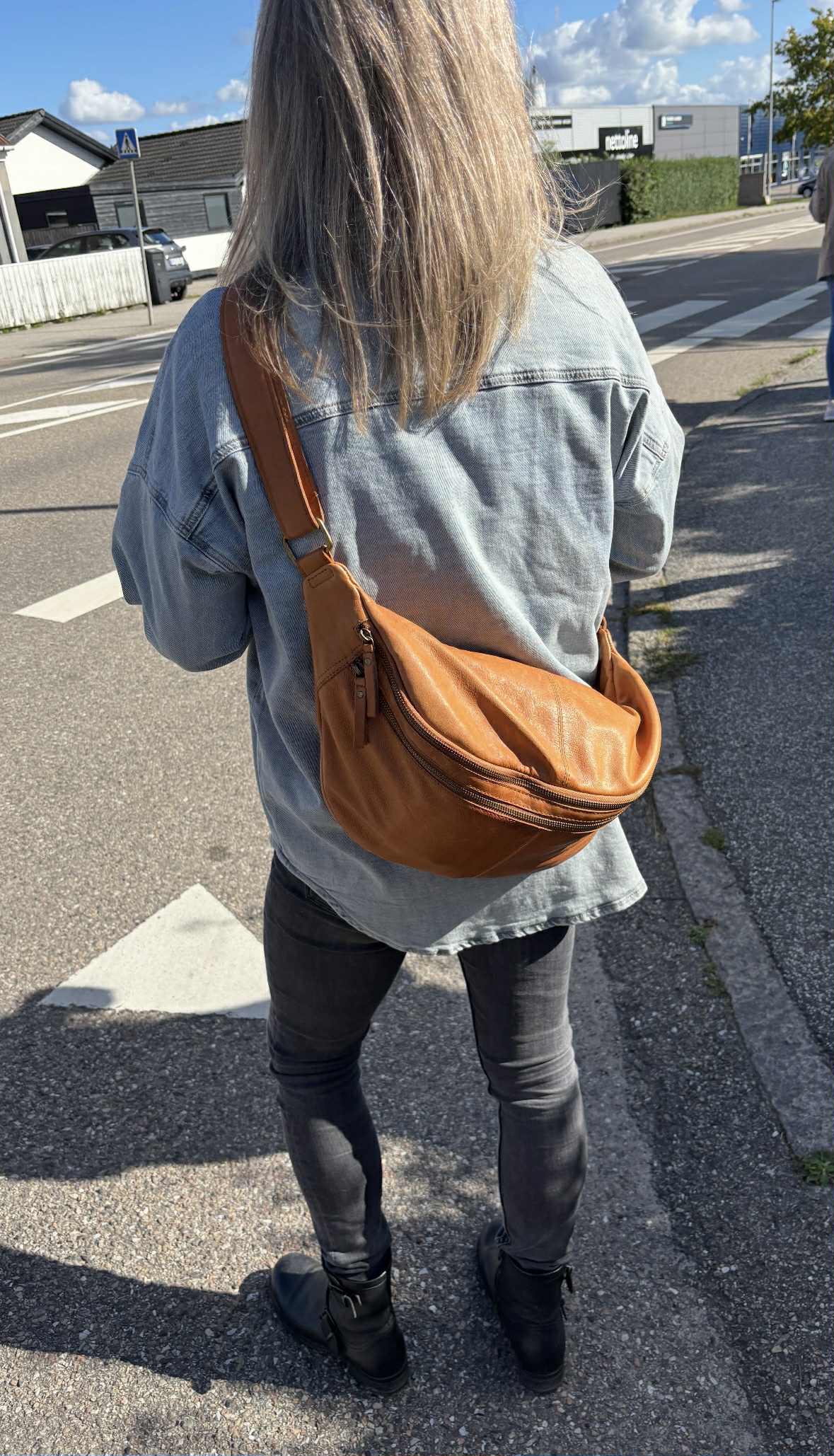 Bumbag Jina Big Cognac