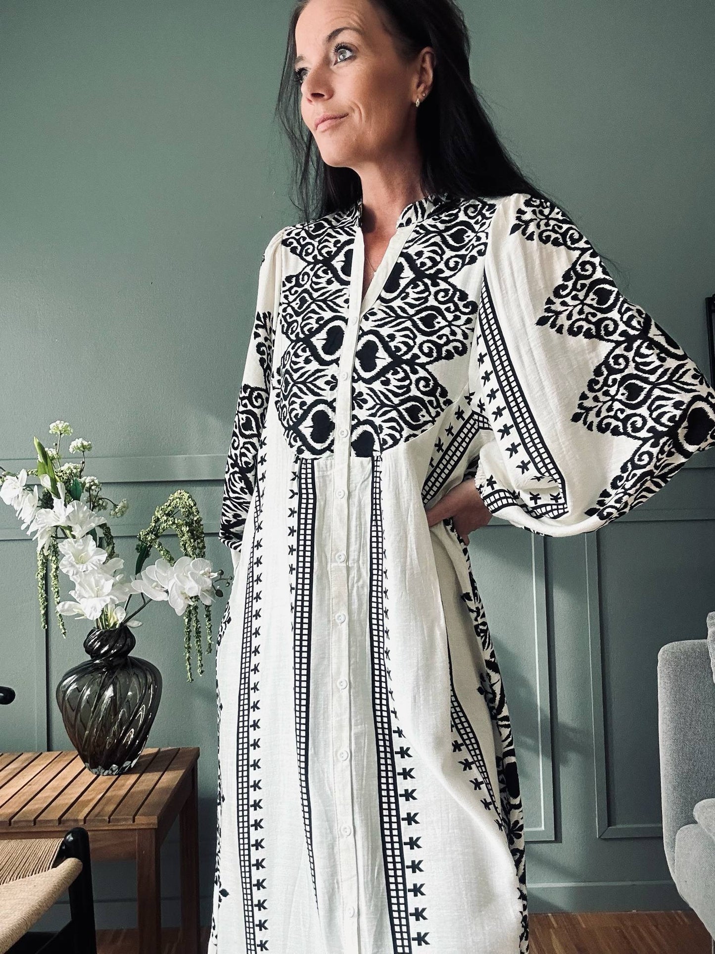 Kjole Beige - Boheme cotton