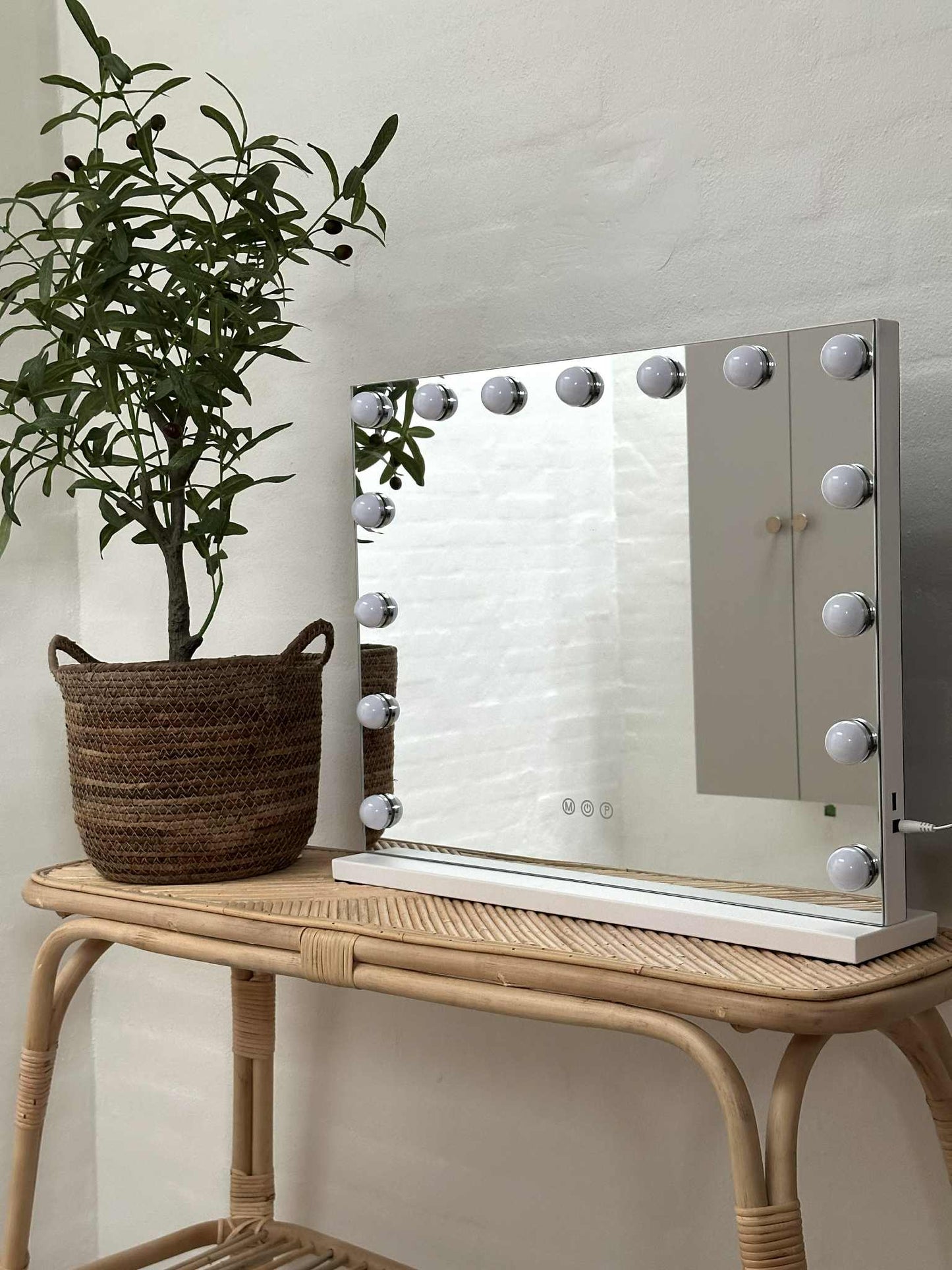 Hollywood Makeup spejl med lys