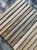 Bademåtte - Teak rulle 40x60