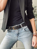 Bælte black leather