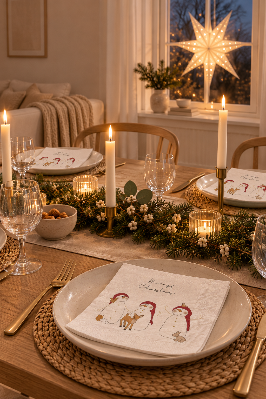 Servietter Jul - 20stk.