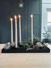 Bakke ink 4 magnetiske lysestager - BLACK