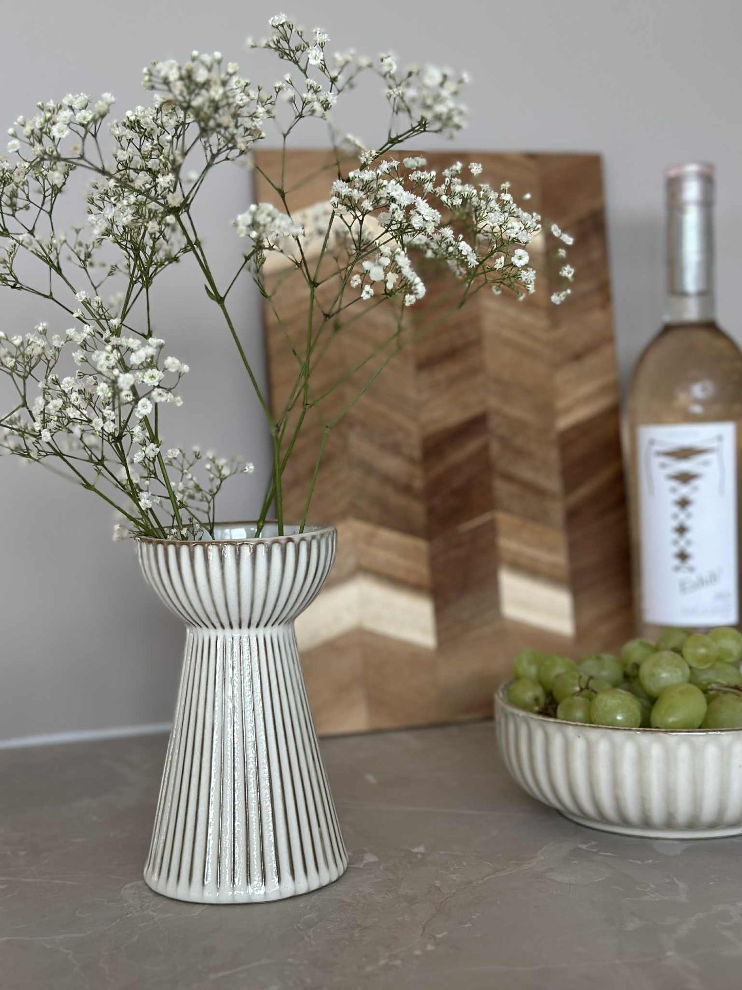 Hyacintvase VIGA - Sand