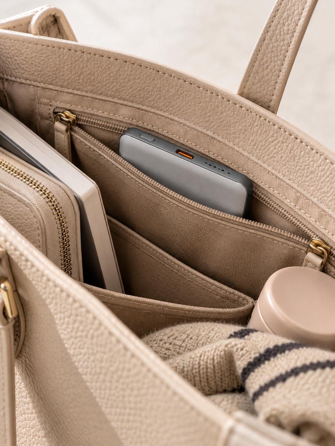 Trådløs Powerbank 5000 mAh – Ultra Tynd