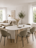 Spisebord Nordic oval White
