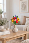 Perlebuket solsikke - 10 blomster