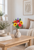 Perlebuket solsikke - 10 blomster