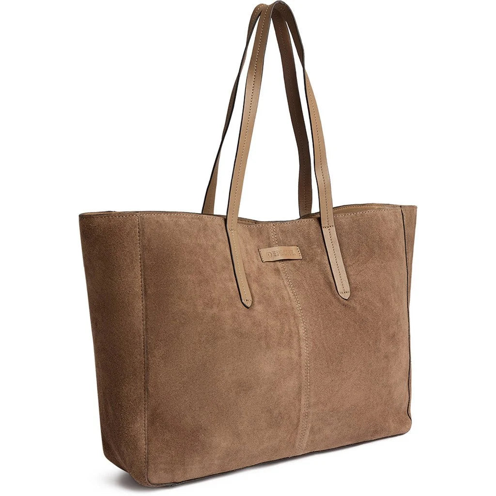 Shopper Bilbao ruskind - Dark Mud