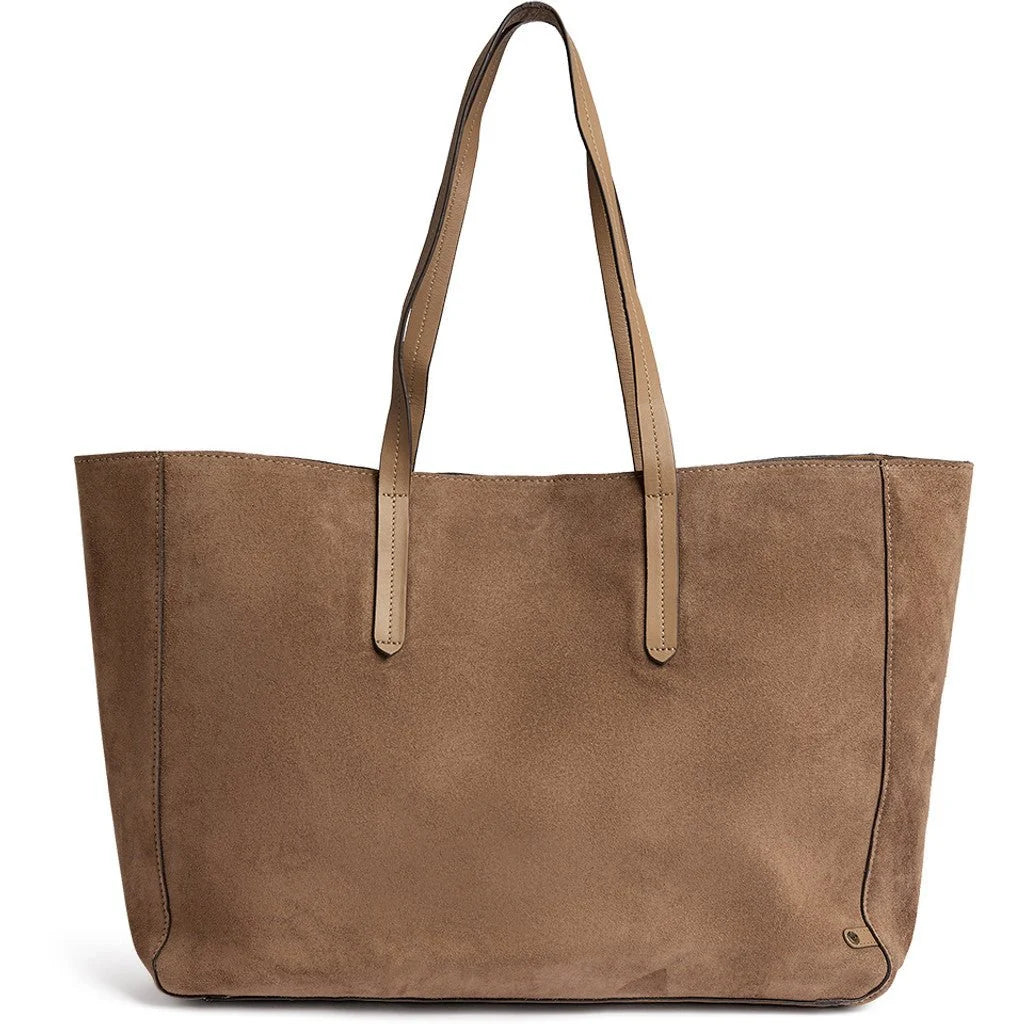 Shopper Bilbao ruskind - Dark Mud