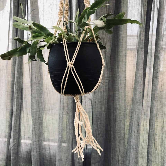 Blomsterophæng – Jute snor - VIAMAJA