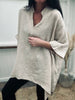Bluse i Hør – Oversize