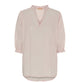 Bluse i let bomuld – Soft rose - VIAMAJA.DK
