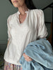 Bluse i let bomuld – Soft rose