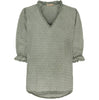 Bluse Theresa – Dusty green