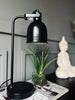 Bordlampe 42 cm - Sort metal