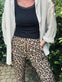 Bukser Leopard med stretch - VIAMAJA.DK