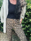 Bukser Leopard med stretch - VIAMAJA.DK