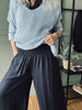 Bukser med smock – Navy