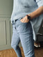 Bukser med stretch – Blue - VIAMAJA.DK