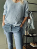 Bukser med stretch – Blue