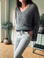 Bukser med stretch – Grey - VIAMAJA.DK