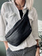Bumbag Aura Big Black - VIAMAJA.DK