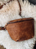 Bumbag BELLA i Cognac Vintage bøffellæder