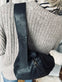 Bumbag Big Leather - Black - VIAMAJA.DK