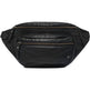 Bumbag Biker black wash leather - VIAMAJA.DK
