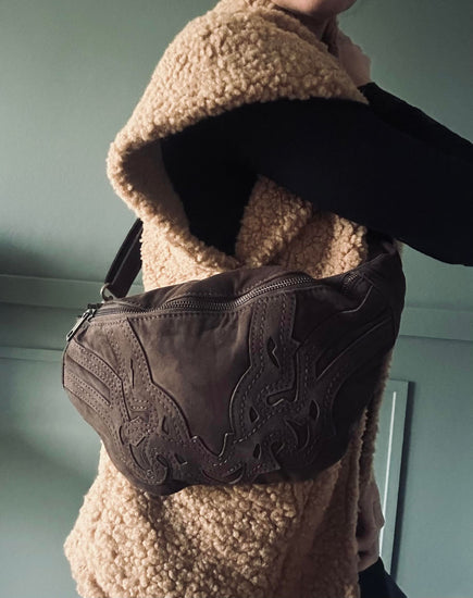 Bumbag CARGO Ruskind Brown - VIAMAJA.DK