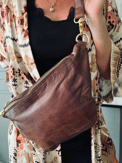 Bumbag EMILIA Cappuccino - VIAMAJA.DK