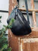 Bumbag Faustine black - blød lammeskind