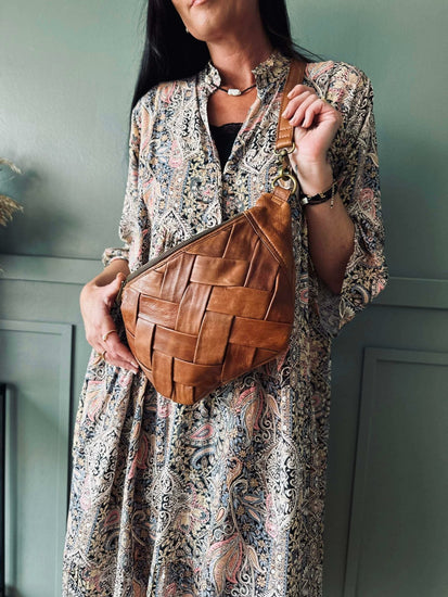 Bumbag Havana walnut - VIAMAJA.DK