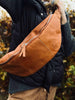 Bumbag i Cognac bøffelskind – XL