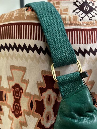 Bumbag JUNE Green - lammeskind - VIAMAJA.DK