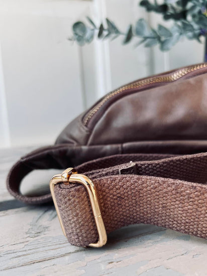 Bumbag JUNE Taupe - VIAMAJA.DK