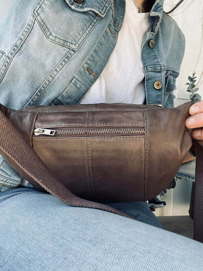 Bumbag JUNE Taupe - VIAMAJA.DK