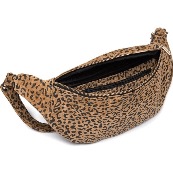 Bumbag Leopard ruskind - VIAMAJA.DK