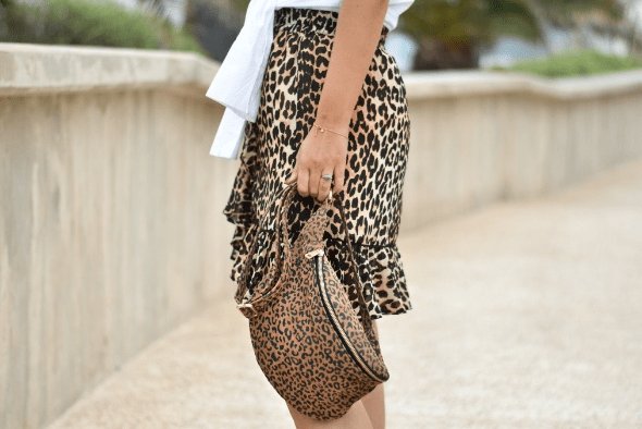 Bumbag Leopard ruskind - VIAMAJA.DK