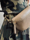 Bumbag Liva - Taupe / Gold - VIAMAJA.DK