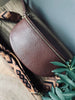 Bumbag med luxrem - Dark brown